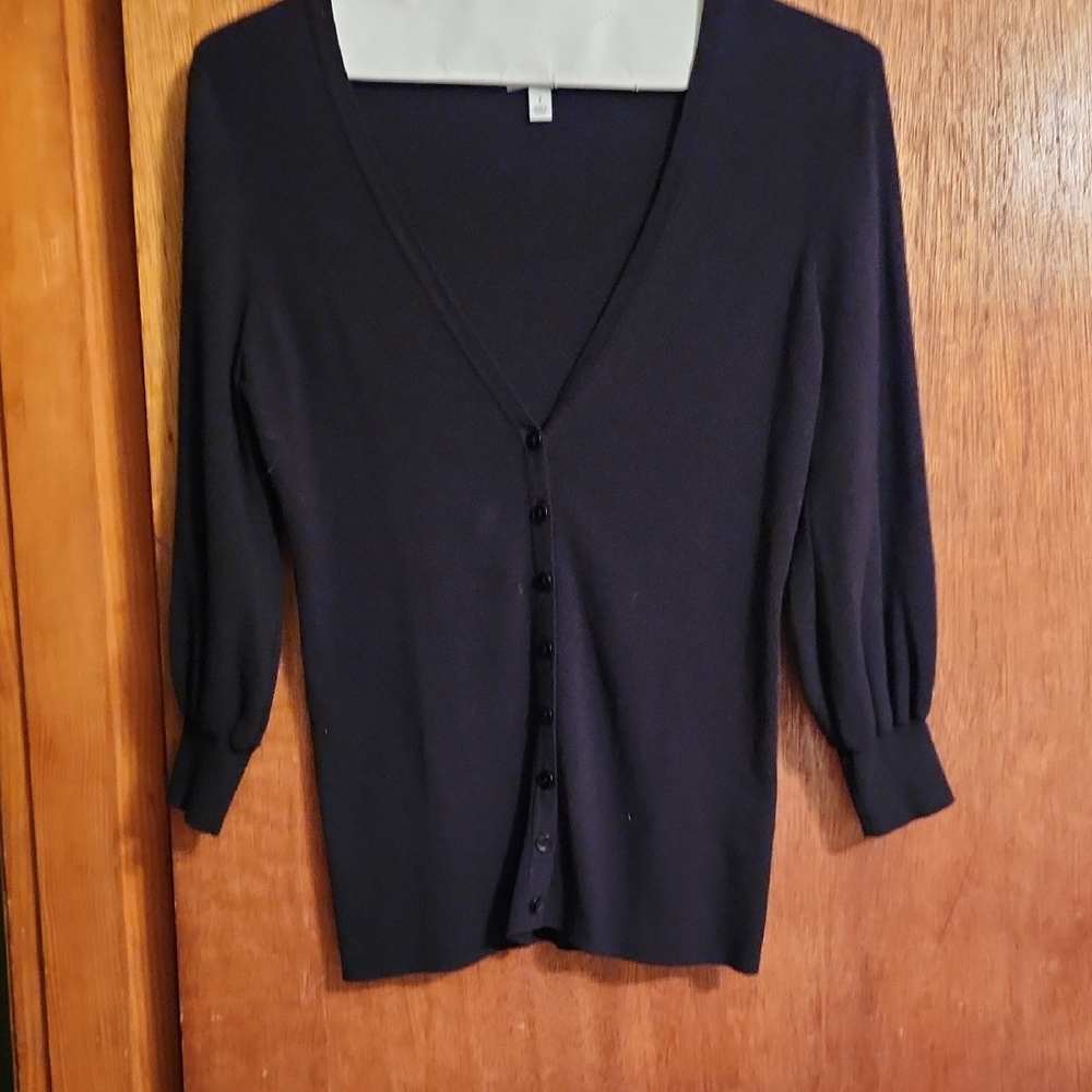 Semantiks Black Knit Cardigan